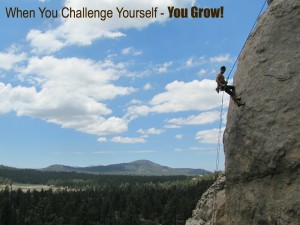 When You Challenge Yourself You Grow!