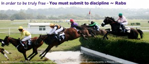 Want to Be Free? Be Disciplined!